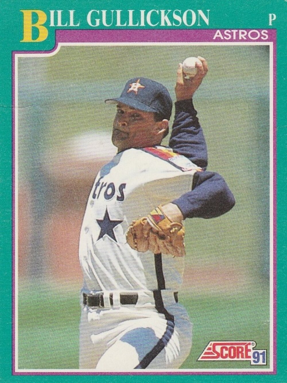Bill Gullickson - Score 91 Baseball Card